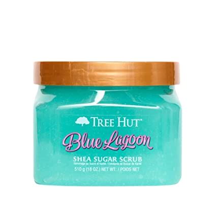 Amazon Tree Hut Blue Lagoon Shea Sugar Scrub Ultra Hydrating And