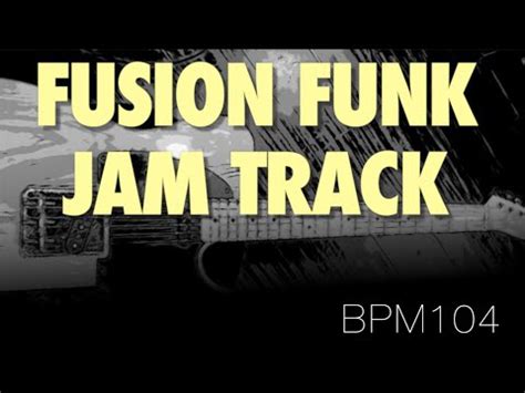 Funk Jazz Fusion Backing Track G Dorian YouTube