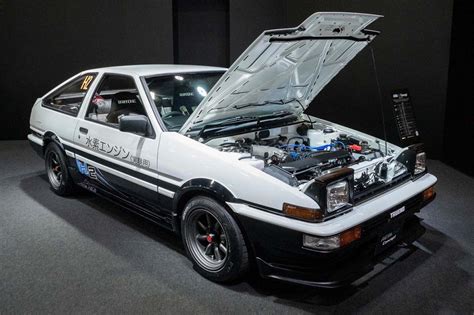 サスティナブルなAE86がTGRブースを飾る!! 電動化と水素エンジンで走り続けるレビン&トレノ【東京オートサロン2023 東ホール8 ...