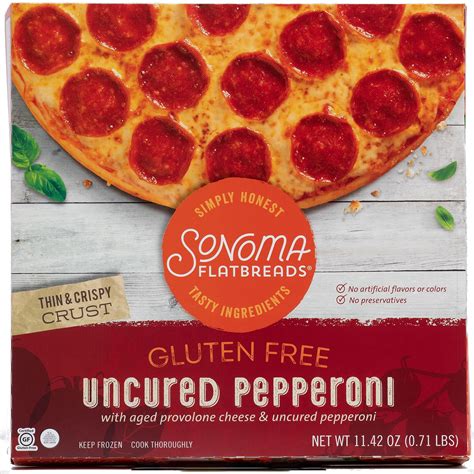 Sonoma Flatbreads Gluten Free Pepperoni Pizza 11 42 Oz Frozen