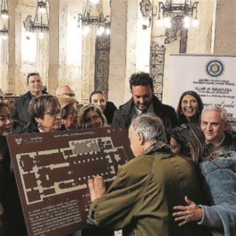 La Mappa Tattile Inaugurata Nella Cattedrale Di Siracusa Giornale Di