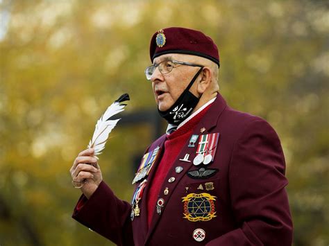 We Need To Be There For The Veterans Ceremony At Alberta Legislature