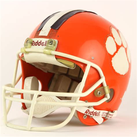 Lot Detail - 1980's circa Clemson Tigers Game Worn Football Helmet ...