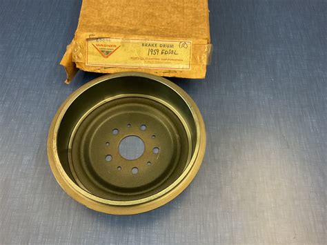 Edsel Nos Rear Brake Drum Wagner Lockheed Oldsmobile