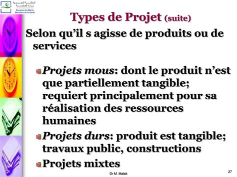 Les Differents Types De Projets