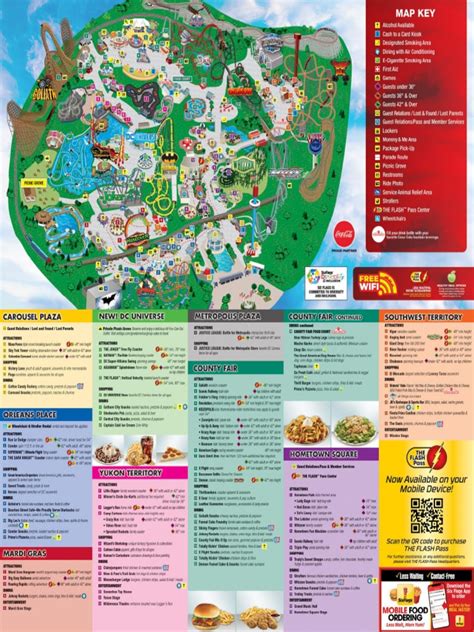 Six Flag Map | PDF