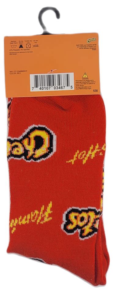 New Odd Sox Cheetos Flaming Hot Crazy Funny Novelty Crew Socks Men Women Teens Ebay