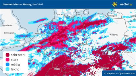 Unwetter In Deutschland Gewitter Mit Starkregen Hagel Und Sturmböen