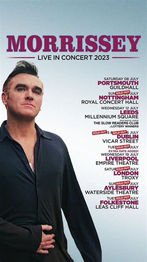 Live In Concert 2023 - Morrissey-solo Wiki