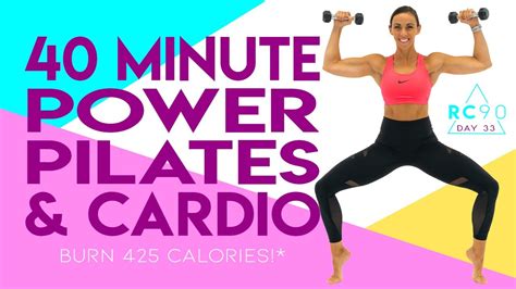 40 Minute Power Pilates And Cardio Workout Burn 425 Calories Sydney