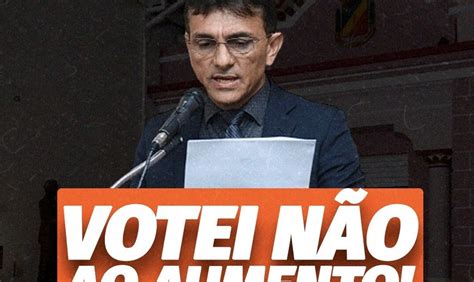 Mano Do Som Vota Contra Aumento Dos Sal Rios Dos Vereadores Na C Mara