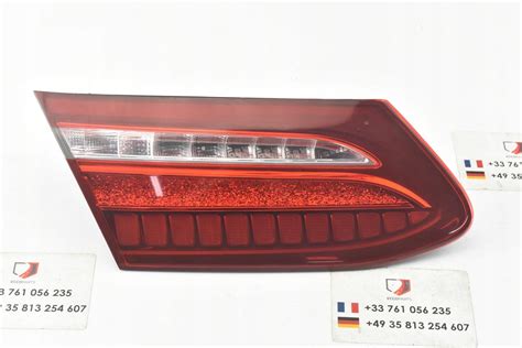 Lampa Tylna Mercedesbenz Lampa Lewy Ty A Mercedes W C