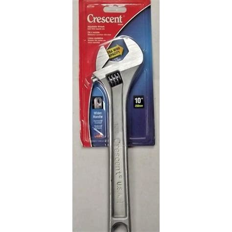 Chrome Finish Adjustable Wrench Hardware Store Shop