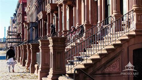 Historic Harlem Brownstones Photo Art Pavilion