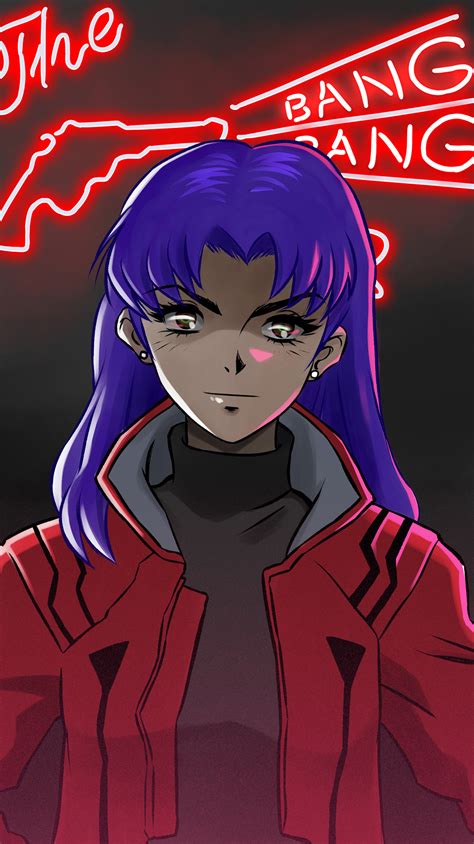 Misato Katsuragi Fanart Behance