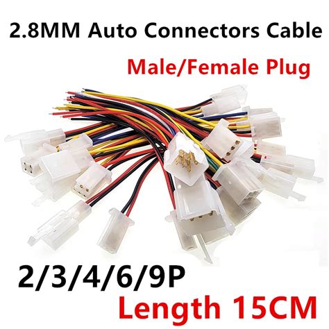 1 Kit 2 8mm 2 3 4 6 9 Pin Way Electrical Wire Connector Plug Set