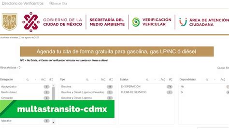 Cómo sacar cita para verificacion en CDMX 2024