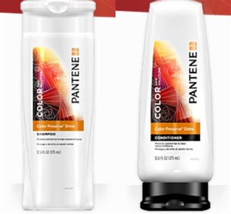 Pantene Pro-V Color Preserve Shine Shampoo & Conditioner