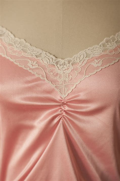 Romantic Pink Satin Camisole And Knickers — Vivienne Mok Photography