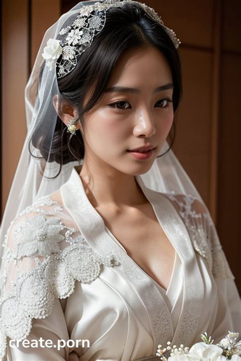 Wedding Wedding Dress Japanese AI Porn