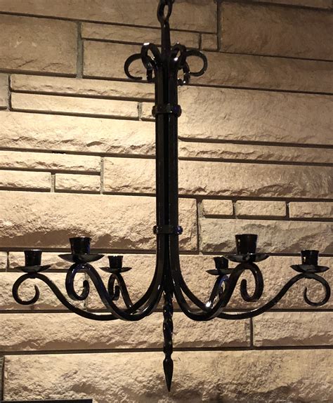 Hand Forged Chandelier Lifes Forge