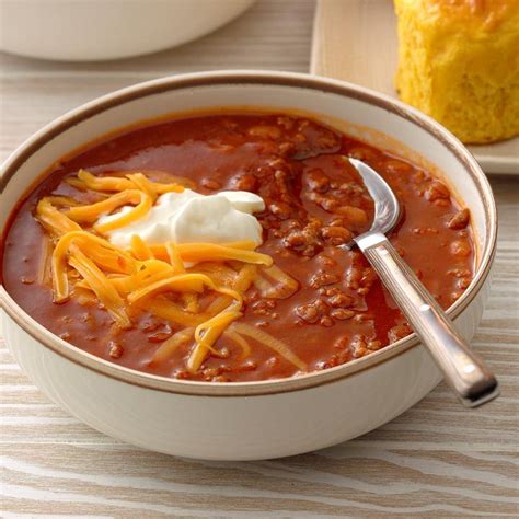 Spicy Chili Recipe: How to Make It | Taste of Home