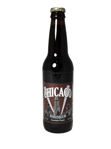 Fresh 12oz Chicago Root Beer Soda Emporium