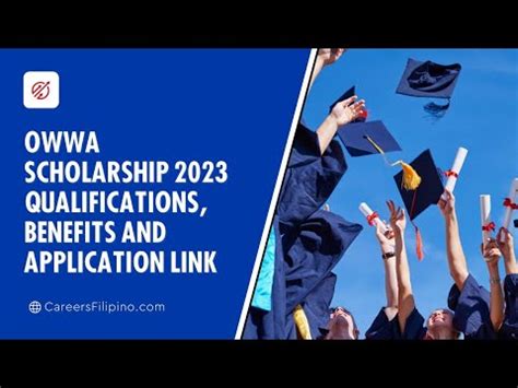 OWWA Scholarship Application 2023 To 2024 Apply NOW