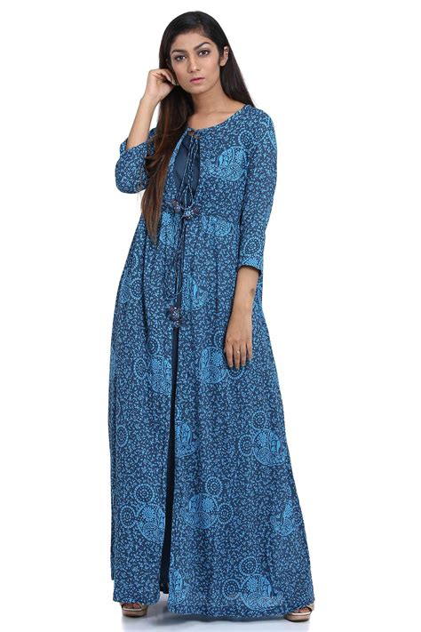 Biba Womens Anarkali Kurta Mnmspansish14269 Mul ファッションスタイル