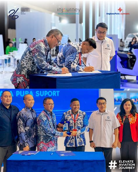 PT Angkasa Pura Suport Signs Memorandum Of Understanding MOU With PT