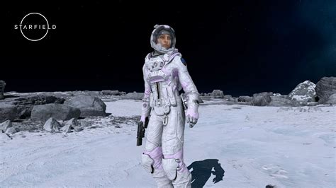 Spacesuit Constellation Blanche Et Rose At Starfield Nexus Mods And