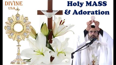 Live May 11 2023 Holy Mass And Adoration Divine Usa Fr Sunil Thomas Vc Youtube