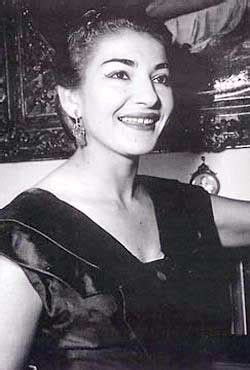 Maria Callas American Born Greek Soprano One Of The