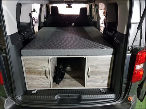 Muebles Kit Camper Para Peugeot Traveller Con Cama Y Mesa