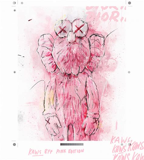 Kaws Paint Posters Behance