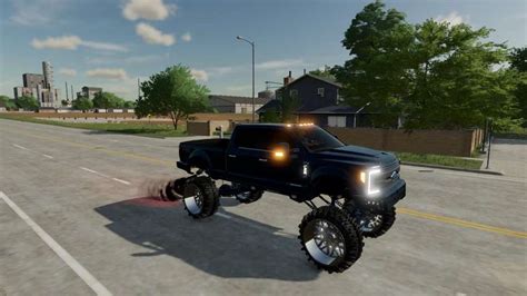 Ford F350 Anylevel V1 0 FS22 Mod Farming Simulator 22 Mod