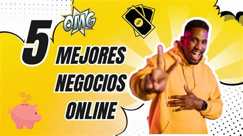 Los 5 Mejores Negocios Online ¡gana MÁs Sin Invertir Mucho 🚀💰💻 Youtube