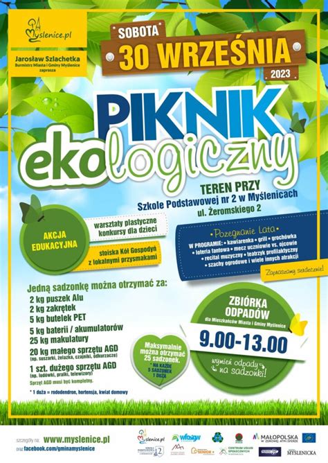 Piknik Ekologiczny już 7 października Można wymienić odpady na