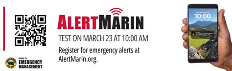 AlertMarin Mass Notification Test Saturday, March 23rd at 10:00 a.m ...