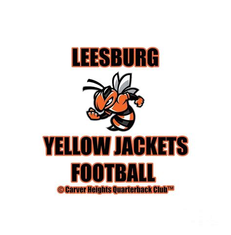 Leesburg Yellow Jackets Football Digital Art By Lhs Jackets Pixels