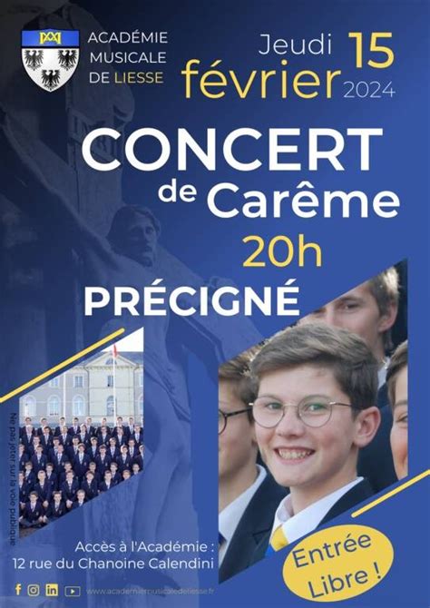 Concert De Lacademie Musicale De Liesse Festivals And Events France