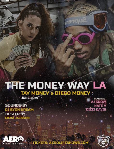 JUNE 30: The Money Way LA! Tay Money & Diego Money at The Spot LA