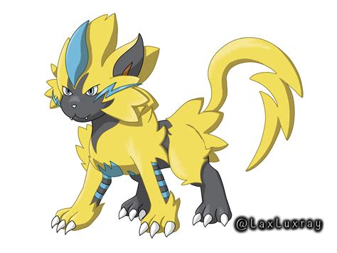 Zeraora x luxray fusion adopt $15 by LaxLuxray on DeviantArt