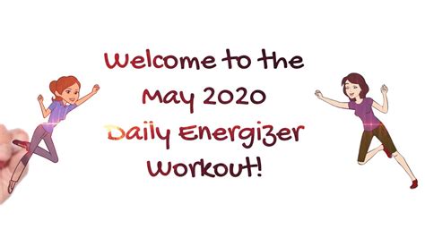 Day 8 Energizer Workout Youtube