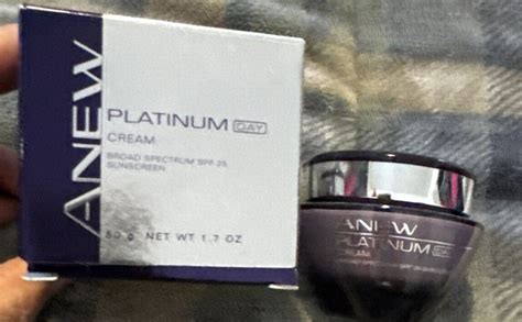 New Avon Anew Platinum Day Lifting Cream With Protinol Spf Oz