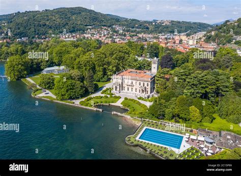 Villa Erba Cernobbio Urlaub Am Comer See In Italien Stockfotografie