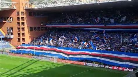 Sampdoria Cremonese La Spettacolare Coreografia Della Gradinata Sud