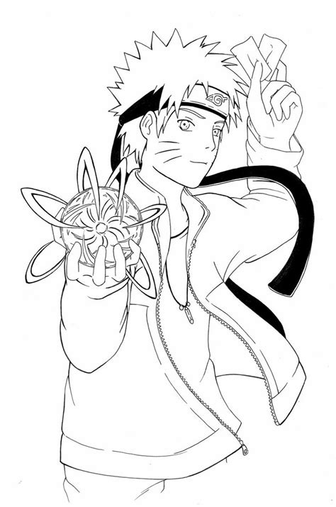 Naruto Coloring Pages Images Colorear Anime Naruto Para Colorear Images