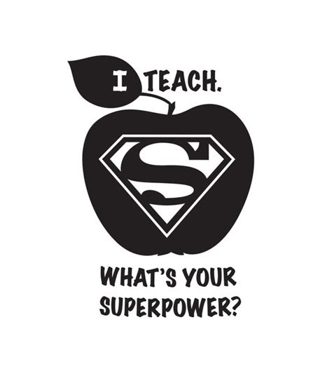 I Teach Whats Your Superpower Svg Free 61 Svg File For Silhouette