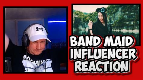 Band Maid Influencer Official Music Video Reaction Youtube